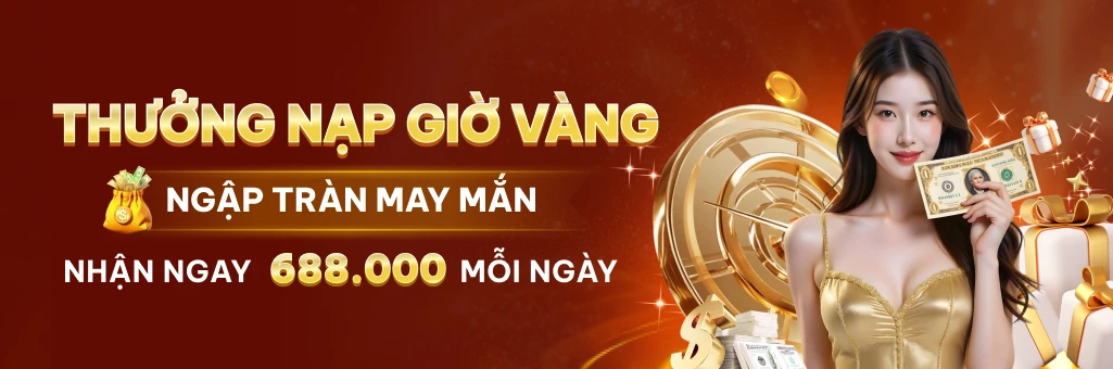 Thưởng Nạp Qua Ngân Hàng Giờ Vàng - Nhận Thêm 688,000 VND Mỗi Ngày CO88