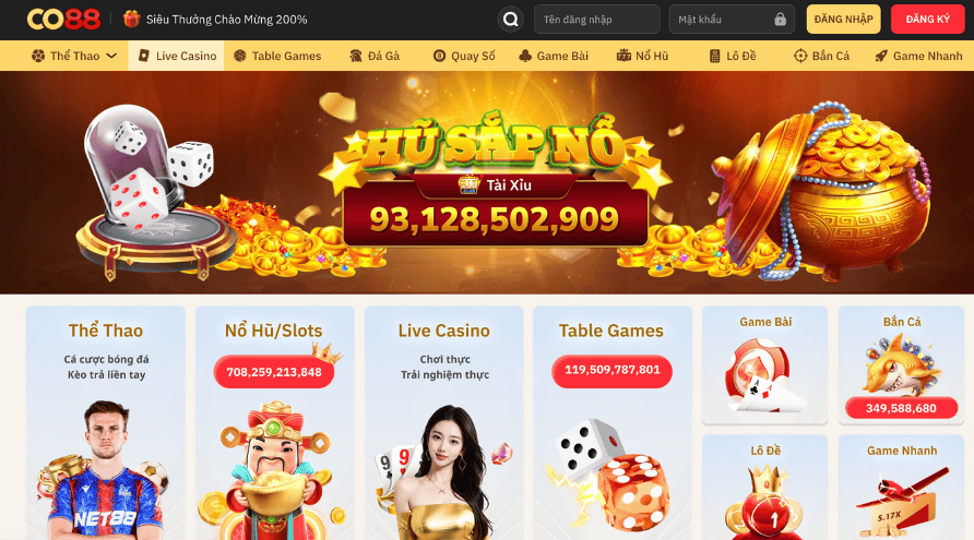CO88 CO88.Win – Tên Miền Mới Nhất Của Co88.Com – Thương Hiệu Cá Cược Hàng Đầu
